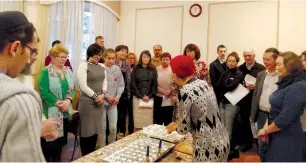 ?? (Triguboff Institute) ?? PARTICIPAN­TS in the Maslul Shabbaton near Moscow last month light Shabbat candles.