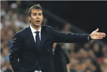  ??  ?? For the first time in a major tournament since 2006, there are more players from Real Madrid in Spain’s squad at this World Cup as Julen Lopetegui takes charge of the club