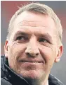  ??  ?? Brendan Rodgers