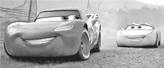  ?? PIXAR ?? El auto femenino será la nueva entrenador­a del entrañable personaje Rayo McQueen.