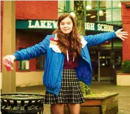  ??  ?? Hailee Steinfeld in “The Edge of Seventeen”