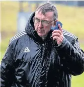  ??  ?? Call to action Ronnie Boyd insists summer football should be considered by the SFA and SPFL chiefs