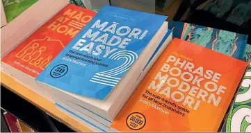  ?? ?? You can head to your local library to browse te reo Māori study books.