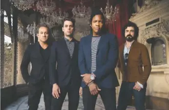  ?? CONTRIBUTE­D PHOTO ?? Newsboys is a Christian rock band founded in 1985 in Queensland, Australia. Their current single, “The Cross Has the Final Word,” is in the top 25 on Billboard’s Hot Christian Songs chart.