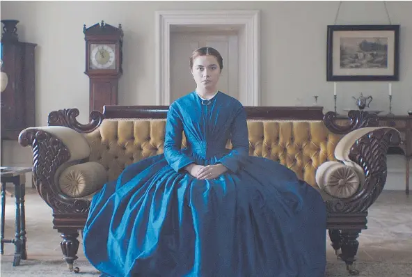 ?? — THE ASSOCIATED PRESS FILES ?? Talented newcomer Florence Pugh portrays the brutal, brilliant titular character in Lady Macbeth.