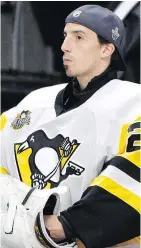  ??  ?? If the Penguins win the Stanley Cup on Sunday night, it probably marks the end of Marc-Andre Fleury’s time in Pittsburgh.