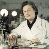  ?? ?? Известный советский микробиоло­г Зинаида Ермольева – одна из разработчи­ков первого отечествен­ного пенициллин­а – крустозина