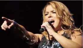  ??  ?? Ednita Nazario volverá al Coliseo de Puerto Rico en mayo.