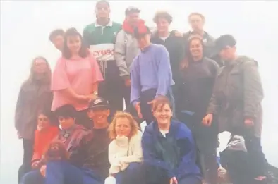  ??  ?? Flashback to the Prince’s Trust Team 25. They are having a reunion this weekend at the Thomas Arms Hotel.