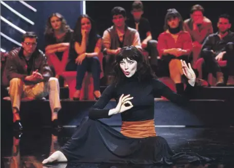  ?? Jean-Jacques Bernier Gamma-Rapho via Getty Images ?? KATE BUSH puts dance training to work during a show in Paris in 1983. She’s found a new generation of fans through “Stranger Things.”