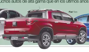  ??  ?? Fiat Toro