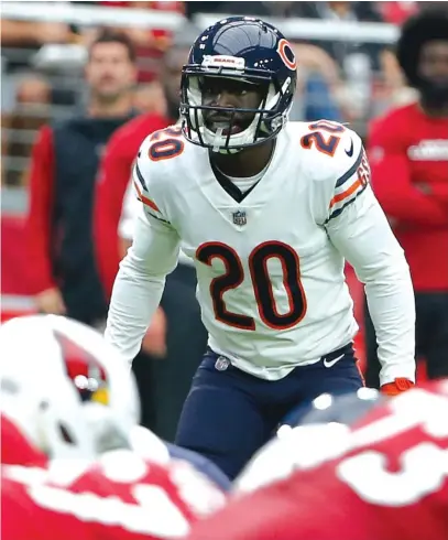  ?? RICK SCUTERI/AP ?? Bears cornerback Prince Amukamara won’t play Sunday against the Buccaneers because of a hamstring injury.