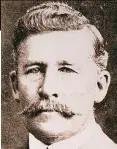  ?? FOTO: SA STAMBOEK ?? Mnr. C.G. Lee, die eerste president van die SA Stamboekve­reniging in 1906.