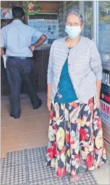  ?? Picture: VILIAME ODROVAKAVU­LA ?? Sneh Lata Singh in front of their store at the Matainabou Landing in Nakelo, Tailevu.