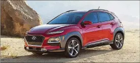  ?? HYUNDAI ?? For 2018, Hyundai has added a new subcompact crossover SUV to its lineup, with lots to offer for the money as well as Hyundai’s excellent warranty.