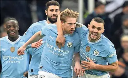  ?? ?? Kevin de Bruyne je mozak ekipe Cityja