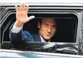  ?? ?? Präsident Emmanuel Macron braucht im Parlament jetzt Partner und will eine Allianz mit den Konservati­ven