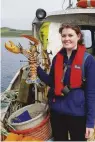  ??  ?? TOP An octopus stretches out on live maerl, an algae that helps to support sea life (see box opposite) ABOVE A researcher holds the largest lobster recorded in Arran Bay’s NTZ: a 141mm male