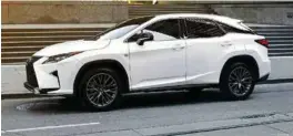  ?? FOTO: LEXUS ?? Toppmodell­en til Lexus er den store suv-en RX 450h.