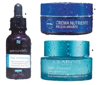  ??  ?? 1. Dosis extra de vida de plancton para reparar la piel delicada: Life Plankton Sensitive Emulsion, de Biotherm (50 � ). 2. Con packaging ecológico: Hydra Life Fresh Hydration Sorbet Créme, de Dior (59,75 � ), para conseguir un rostro fresco y suave...