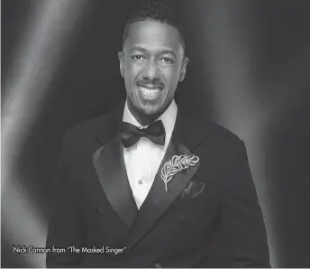  ?? ?? Nick Cannon from “The Masked Singer”