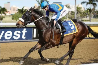  ?? Picture: Gold Circle ?? THEN AND NOW. Captain Courteous records his sixth victory with Anton Marcus up. Tomorrow, with Richard Fourie in the irons, the connection­s are hoping for a victory in Race 5 at Kenilworth.