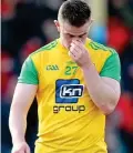  ??  ?? Injured: Paddy McBrearty