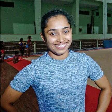  ??  ?? Indian gymnast Dipa Karmakar.