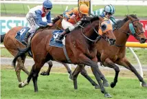  ?? PHOTO: GETTY IMAGES ?? Age of Fire’s win in the Levin Classic at Trentham on Saturday has him sharing favouritis­m for the New Zealand Derby.