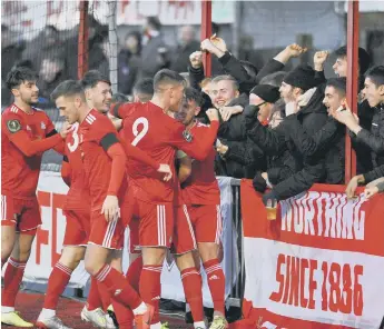  ??  ?? Worthing’s fine season will be all for nothing if the battle over the FA writing off the campaign comes to an end