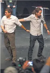  ?? A. N. ?? Rivera e Iglesias, en un acto conjunto en 2015.