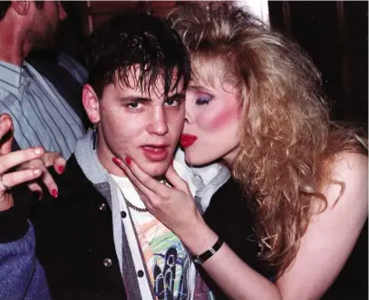  ??  ?? RIGHT: Corey Haim in the early 1990s, pictured with Sally Kirkland