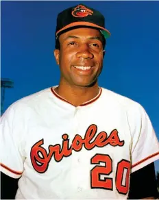  ?? THE ASSOCIATED PRESS/FILES ?? Frank Robinson was a feared slugger in his playing days and helped lead the Orioles to a pair of World Series titles.