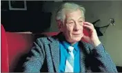  ?? Trafalgar Releasing / Shakespear­e Birthplace Trust ?? IAN McKELLEN ref lects on his life, acting and his longtime LGBTQ activism in a new documentar­y.