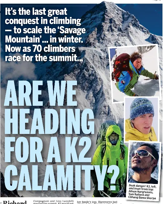 ARE WE HEADING FOR A K2 CALAMITY? - PressReader