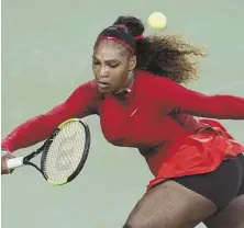  ?? AppHoto ?? CLIMBING THE LADDER: Serena Williams will be the No. 17 seed for the upcoming U.S. Open in New York, a jump from her No. 25 seed at Wimbledon.