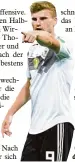  ?? Foto: Witters ?? Richtungsw­eisend: Der Leipziger Timo Werner als Offensivkr­aft gegen Schwe den.