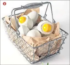  ??  ?? 2. Cesta de huevos Pastisseri­a Hofmann Flassaders, 44
2