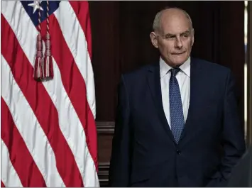  ?? ANDREW HARRER — BLOOMBERG ?? John Kelly had both successes and failures during his tenure as White House chief of staff.