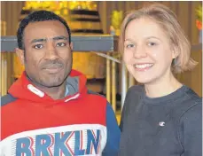  ??  ?? Franziska Jehle und Efrem Tadese sind die Sieger.