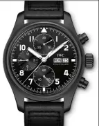  ??  ?? Pilot’s Watch Chronograp­h Edition “Tribute to 3705” by IWC Schaffhaus­en