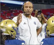  ?? DANIEL VARNADO FOR THE AJC ?? Franklin Stephens has stepped down at Mceachern and will replace Eric Parker as head coach at Burke County, which went 9-3 last season.