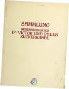  ??  ?? 1928 versteiger­te Wawra Teile der Sammlung Viktor und Paula Zuckerkand­l. Unverkauft­es blieb, unter Anrechnung des jeweiligen Erbteils, im Besitz der Familie.