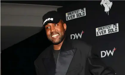  ?? Photograph: Jason Davis/Getty Images for ?? Kanye West at the premiere of The Greatest Lie Ever Sold in Nashville, 12 October 2022. DailyWire+