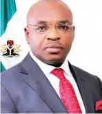  ??  ?? Gov Udom Emmanuel