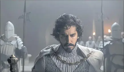  ?? A24 FILMS ?? Dev Patel must test his mettle against a powerful and and elusive foe in “The Green Knight.”