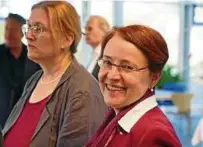  ??  ?? Sabine Ziegler (rechts) und Bettina Bock koordinier­en die Doktorande­nschule. Foto: Michelle O’reilly