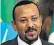  ??  ?? Abiy Ahmed called the Tigrayan forces ‘terrorists’ after their lightning advance