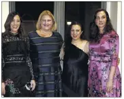  ??  ?? Cecilia Peck, Bridget Carpenter, Susan Youssef et Daniela Amavia, toutes lauréates de la Fondation.