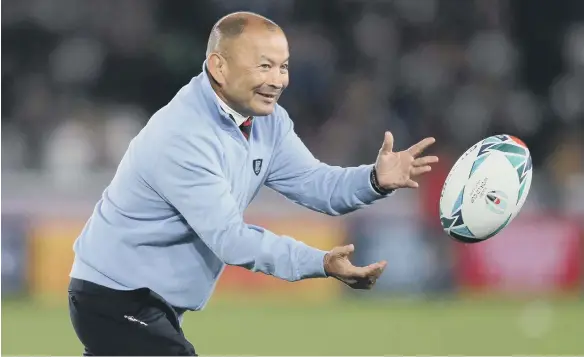  ??  ?? England head coach Eddie Jones.